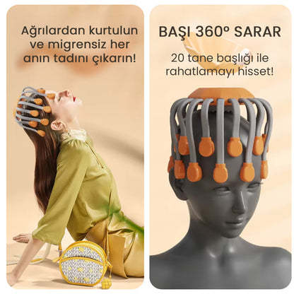 Baş Ağrısı Giderici Masaj Aleti